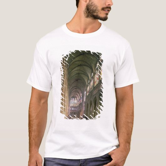 ネーブの下で見る内部の眺め Tシャツ (正面)
