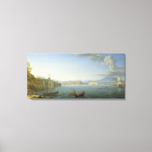 ネープルの表示， 1750 キャンバスプリント (正面)