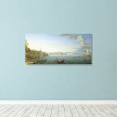 ネープルの表示， 1750 キャンバスプリント (インサイチュ (ウッドフロア))