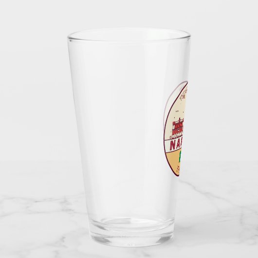 ネープルイタリアシティスカイラインエンブレム タンブラーグラス (右)