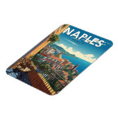 ネープルイタリアトラベルアートヴィンテージ マグネット (左側)