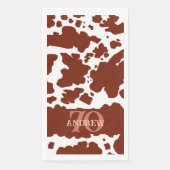 ネームエイジブラウンカウスポッツプリント農家誕生日 (正面)