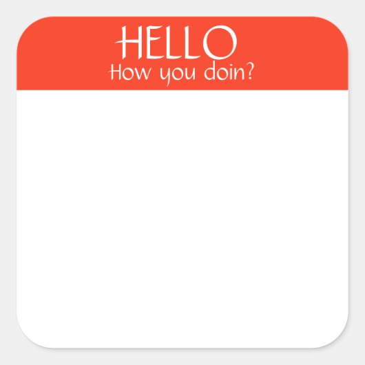ネームタグ ステッカー バッジ 面白いパーティー ユーモア (正面)