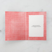 ネームデイラグドールとデイジーブーケ カード (内部)