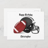 ネームハッピーバースデー ポストカード (正面/裏面)