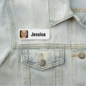 ネームバッジあなたの写真&ネームテンプレート 名札 (インサイチュ)