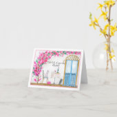 ネームパーソナライズされたオオララポドゥルパリ誕生日 カード (黄色い花)