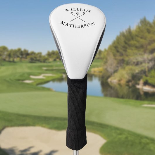 ネームパーソナライズされたクラシックゴルフクラブ ゴルフヘッドカバー