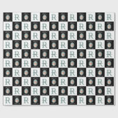 ネームパーソナライズされたグ間抜けース先生クラブ ラッピングペーパー (フラット)