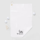 ネームパーソナライズされたゴルフボール及びリース ゴルフタオル (インサイチュ)