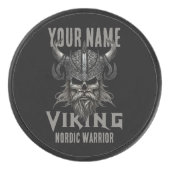 ネームパーソナライズされたバイキングウォリアー伝統 アイスホッケーパック (正面)
