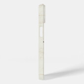 ネームパーソナライズされたブルステアスカルウエスタンランチ Case-Mate iPhoneケース (裏面 / 右)