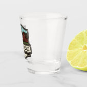 ネームパーソナライズされた素朴ファームハウスオールドウィンドミル ショットグラス (右)