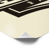 ネームパーソナライズされた素朴ファームハウスオールドウィンドミル ポスター (コーナー)