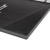 ネームピアニパーソナライズされたストピアノ鍵ミュージック先生 カッティングボード (角)