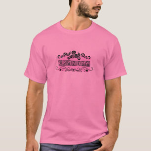 ネームプレートの祖母のTシャツおよびギフト Tシャツ