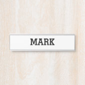 ネームプレート (正面)