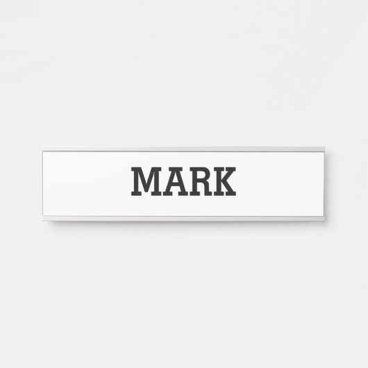 ネームプレート (正面)