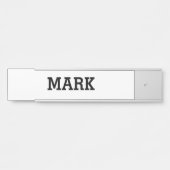 ネームプレート (正面)