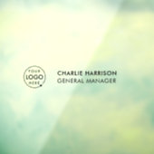 ネームプレート | ガラスドア ビジネス ロゴ 透明 ウィンドウサイン (シート3)