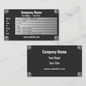 ネームプレート 名刺 (正面/裏面)