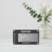 ネームプレート 名刺 (スタンド正面)