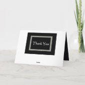 ネームリングや輪ベアラチェ結婚ッカボードのお礼1 サンキューカード (裏面)