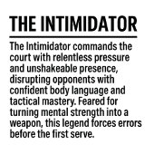 ネーム入りピックルボールパドル The Intimidator ピックルボールラケット