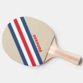 ネーム入りヴィンテージスコードロンストライプ 卓球ラケット (横)