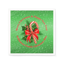 ネーム変更テキスト 赤 緑 クリスマス 20xx