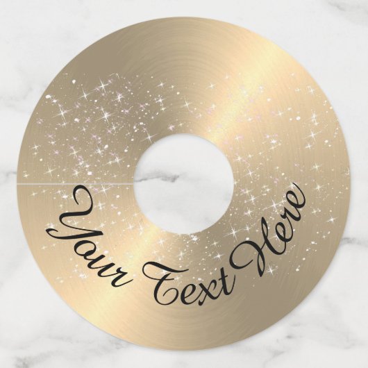 ネーム紙ワパーソナライズされたイングラスラベル ワイングラスタグ (裏面)