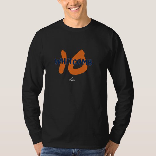 ネーム&ナンバー Shay Whitcomb ヒューストン 野球 MLB Tシャツ (正面)