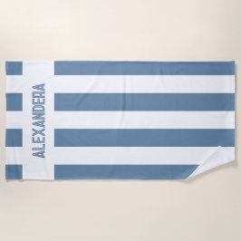 ネーム ブルー ラスト トースト オン ザ コースト バチェロレッテ ビーチタオル