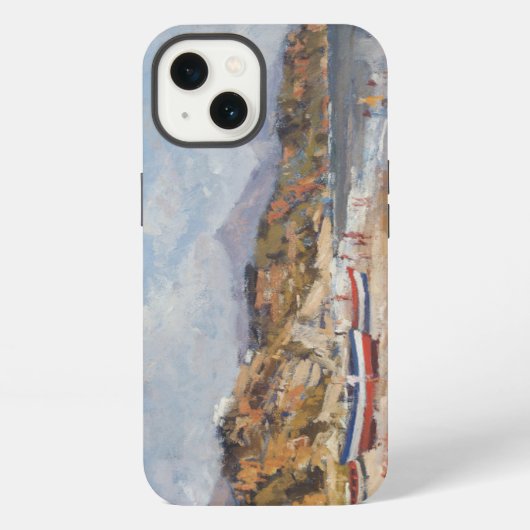 ネールハの海と山々 2001 iPhoneケース (裏面)