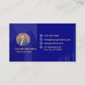 ネーヴブルーミニマル実在リスト不動産業者 名刺 (正面)