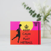 ネ保ットボール遊のスローガン(C) ポストカード (スタンド正面)