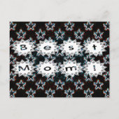 ネ最高のオンスターのはがきを持つ母 ポストカード (正面)