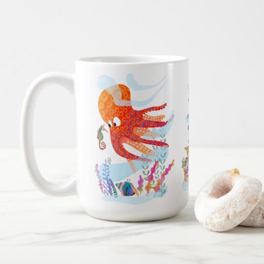 ノアと友人のマグカップ コーヒーマグカップ (ドーナツ)