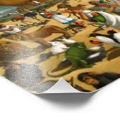 ノアと箱舟：ラージ絵画ズ、聖書の物語 フォトプリント            (角)