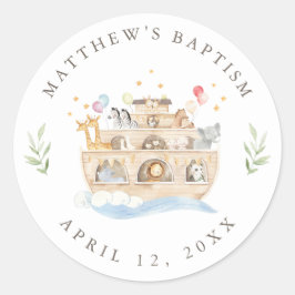 ノアのアークのステッカーラベル ラウンドシール