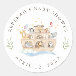 ノアのアークのステッカーラベル ラウンドシール