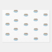 ノアのアークウォーター色 ラッピングペーパーシート (正面)