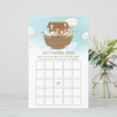 ノアのアークブルーボーイベビーシャワービンゴゲーム (スタンド正面)