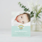 ノアのアークボホベビー誕生のお知らせ ポストカード (スタンド正面)