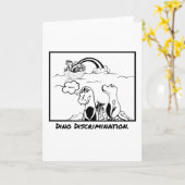 ノアのアーク恐竜識別グリーティングカード カード (黄色い花)