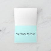 ノアのアーク誕生日カード カード (内部)