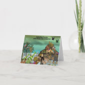 ノアのアーク誕生日カード カード (裏面)