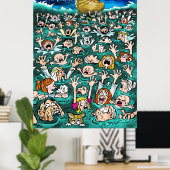 ノアのヒバリ –  ポスター (ホームオフィス)