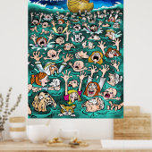 ノアのヒバリ –  ポスター (キッチン)