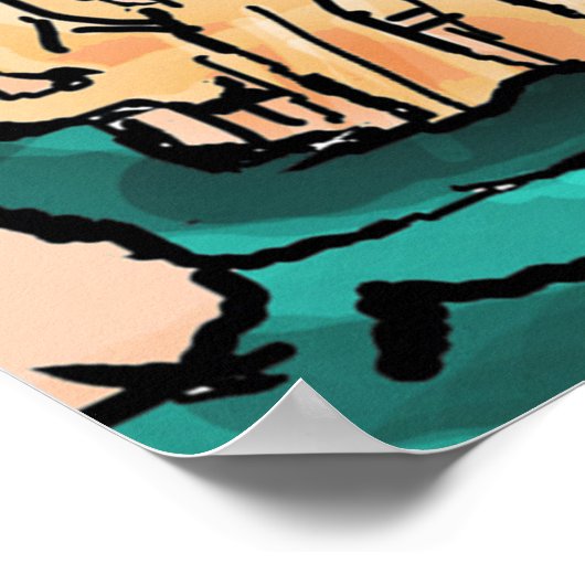 ノアのヒバリ –  ポスター (角)